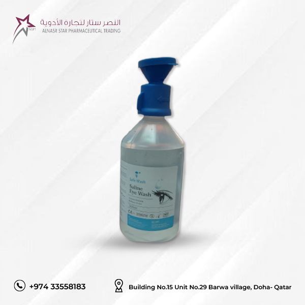 SAFE WASH EYE WASH BOTTLE 500 ML